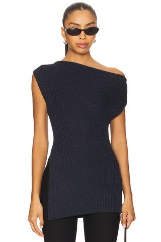 A.L.C. Millie Top in Navy from Revolve.com | Revolve Clothing (Global)