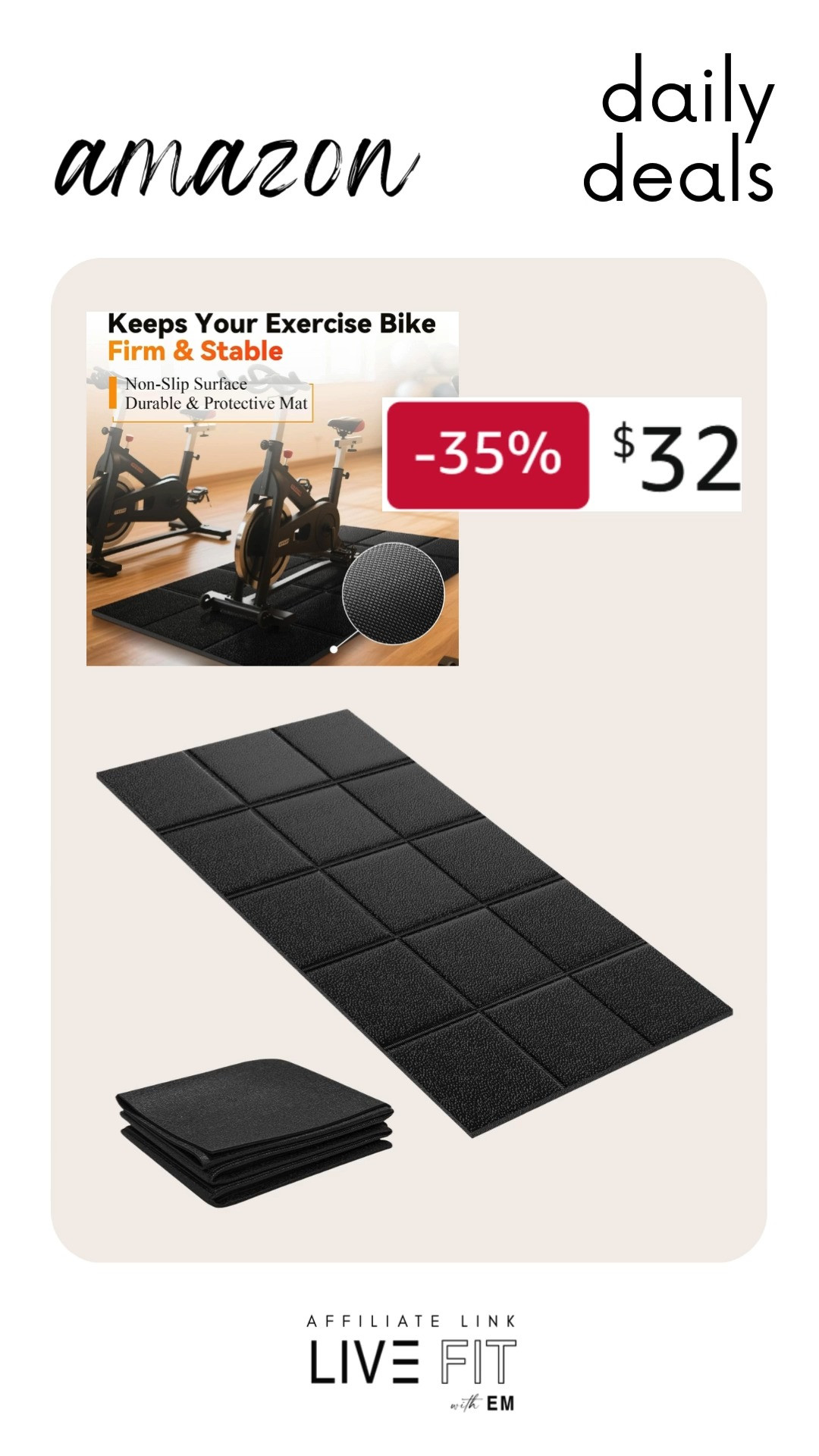 This treadmill mat for hardwood and carpet floor brings cheerful protection and effortless support to everyday workouts with practical flair. #TreadmillMat #HomeGymMat #FitnessGear #WorkoutEssentials #ExerciseGoals #HealthyLiving #TrainingTools #ActiveLife #GymStyle #WellnessJourney 🏃‍♂️🧘‍♀️✨
 

 #LTKfitnessgoals #LTKActive #LTKHome