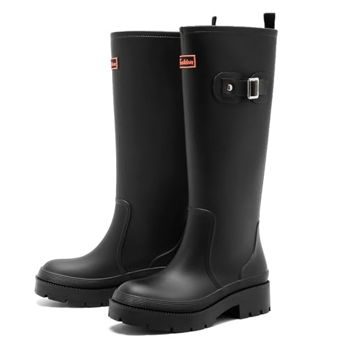 Rain Boots for Women, Anti-Slip Rubber Boots Waterproof Garden Muck Boots Durable Slip Resistant,... | Amazon (US)