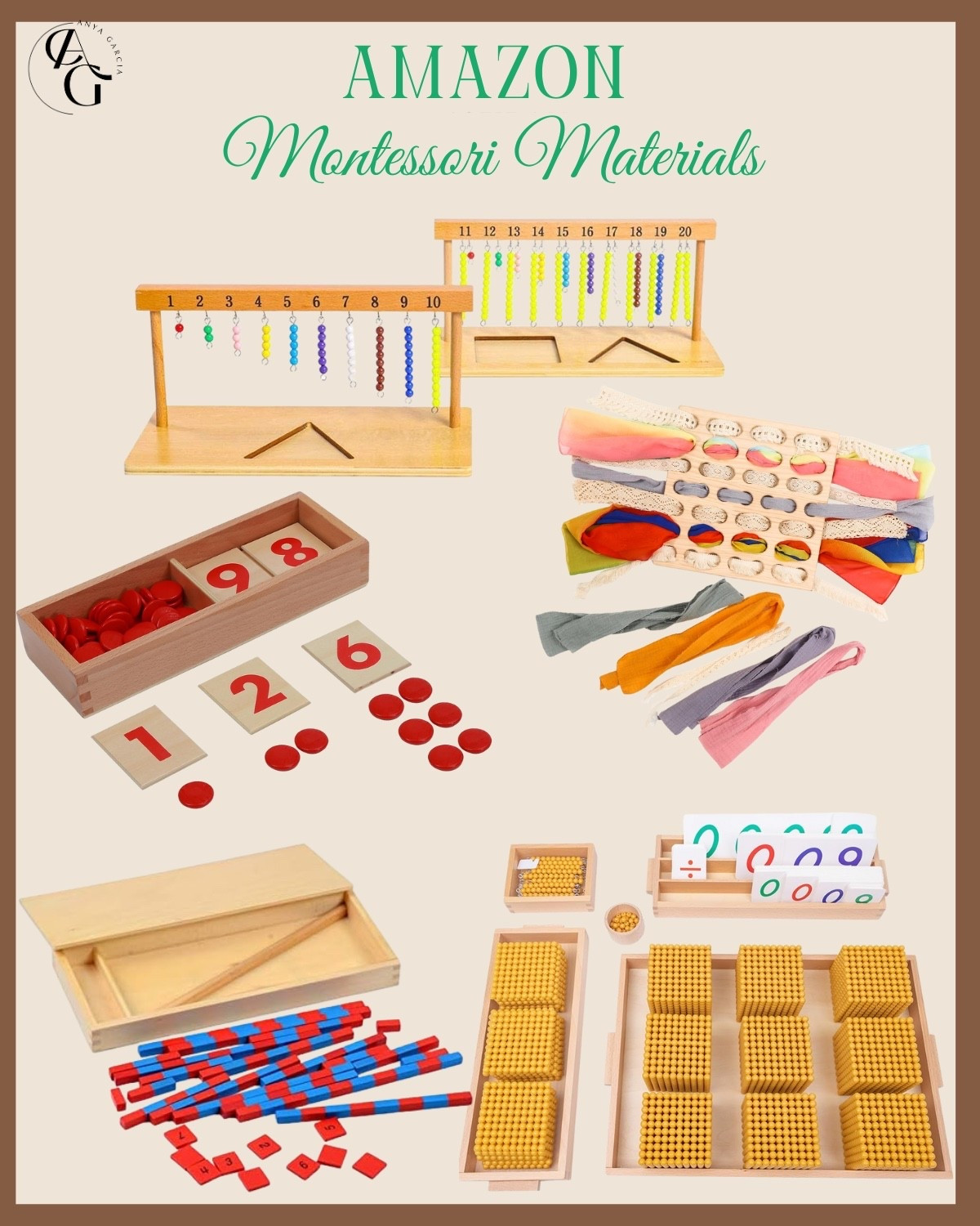 Amazon ~ Montessori Materials 

#LTKKids #LTKmorningroutine #LTKHome