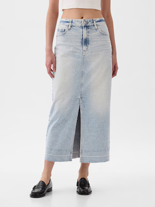 Denim Midi Skirt | Gap (US)