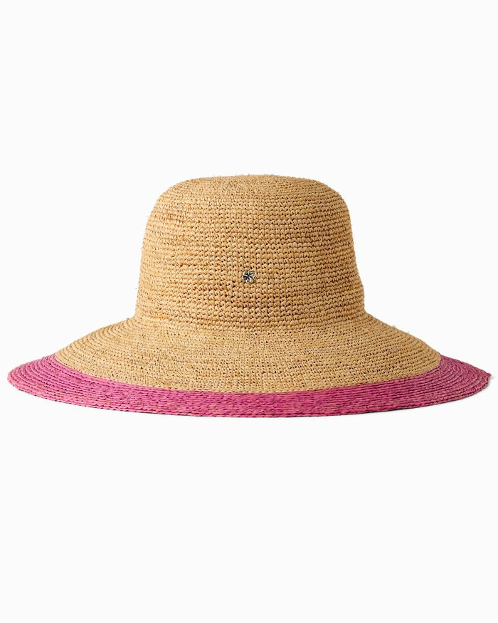 Lucia Crochet Raffia Packable Sun Hat | Tommy Bahama