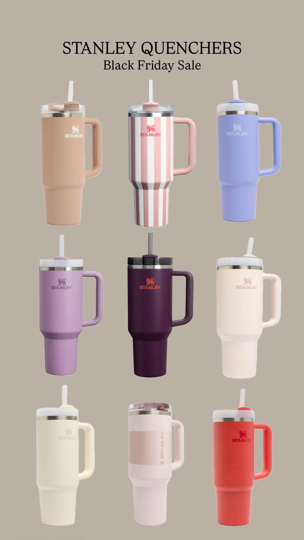 Up to 40% off Stanley quencher cups on offer this week! 

#LTKgiftguide #LTKsale #LTKCyberWeek