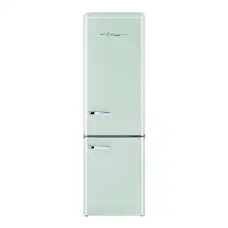 Unique Appliances Classic Retro 21.6 in. 8.7 cu. ft. Retro Bottom Freezer Refrigerator in Summer ... | The Home Depot