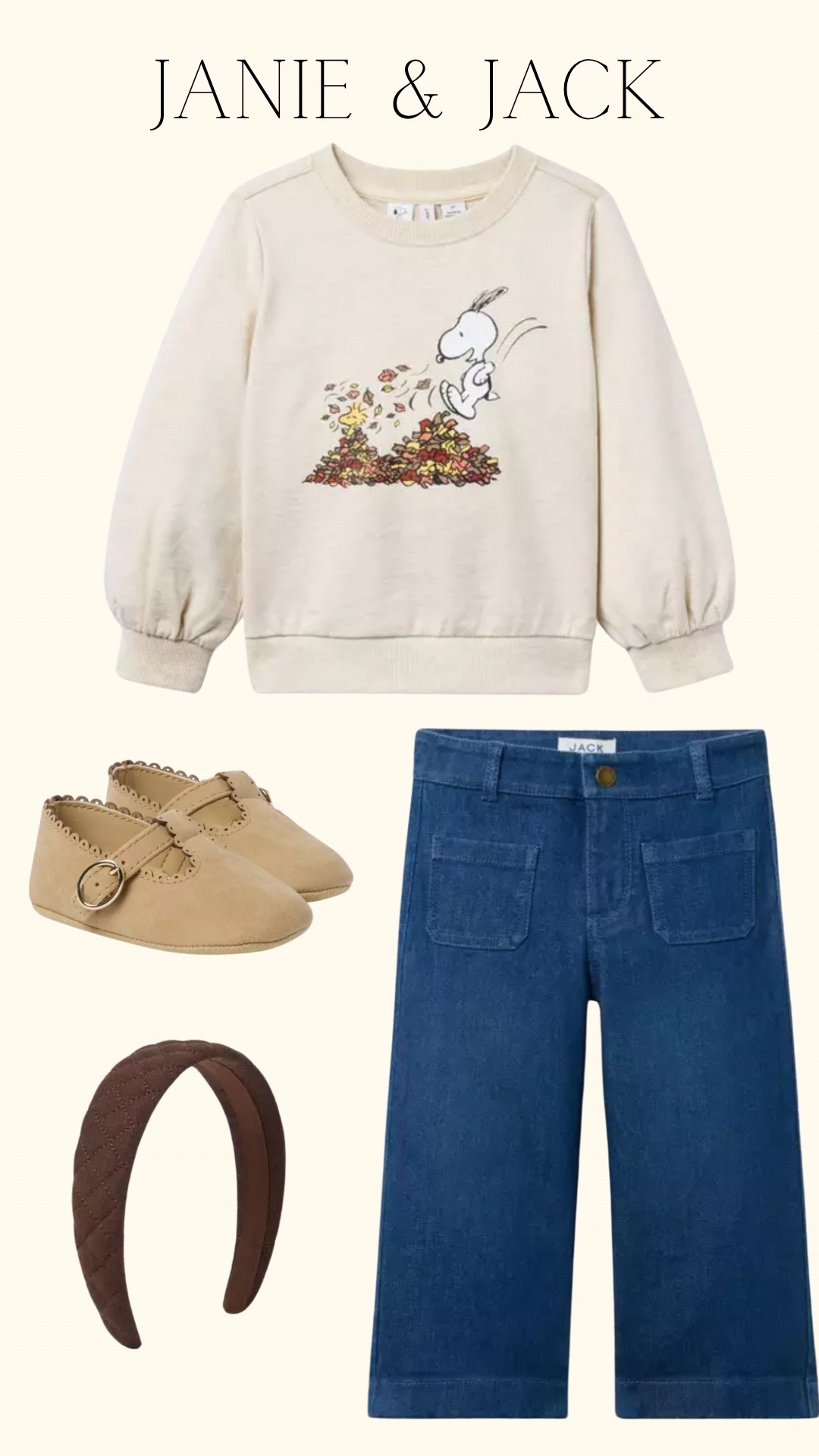Perfect fall outfit for girls from Janie & Jack! 

#LTKSeasonal #LTKautumn #LTKKids