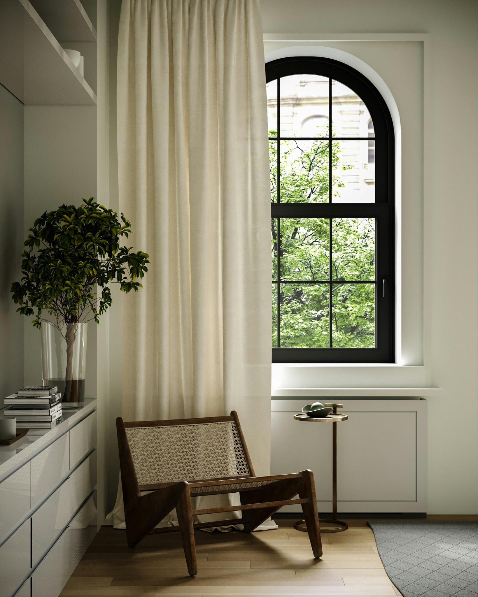 + TURN YOUR EMPTY NOOK INTO A CURATED MASTERPIECE +
An awkward corner with a window view is the perfect canvas to create a functional, beautiful retreat. You can easily transform an empty nook into a personal sanctuary for morning coffee or a great read by pairing a low-slung accent chair with a slender side table for your favorite mug. To elevate the aesthetic, a lush plant in a tall glass vase injects height and natural energy, while a tailored decorative tray and structural decorative books keep the surface looking organized and intentional. Completing the look with unique decorative objects adds that final layer of soulful character, proving that your most functional everyday corner can also be a beautifully curated masterpiece.

#LTKdayinmylife #LTKHome #LTKmomlife
