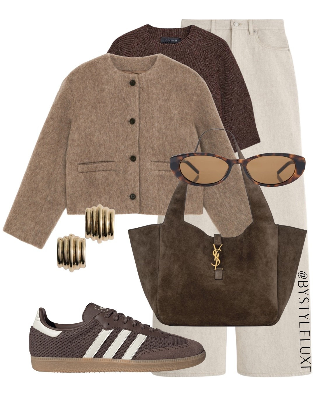 AUTUMN JACKET - this  brushed wool jacket is such a gorg colour for neutral outfits. Perfect for Autumn with jeans or trousers 

#adidassamba #jeans #autumnoutfit 

#LTKjeans #LTKautumn #LTKshoes
