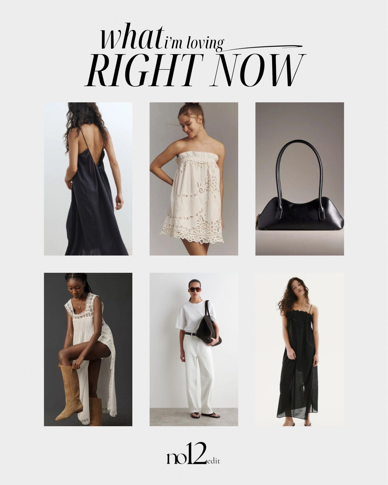 What I’m loving right now. Monochrome - always. Plus suede & western trends. Shop the edit on @ltk.europe @shop.ltk 🤍
#MonochromeStyle #NeutralStyle #SummerStyleEdit #CapsuleWardrobe #StyleInspo #OutfitEdit #ShopMyStyle #LTKfashion 

#LTKsummer #LTKeurope #LTKuk