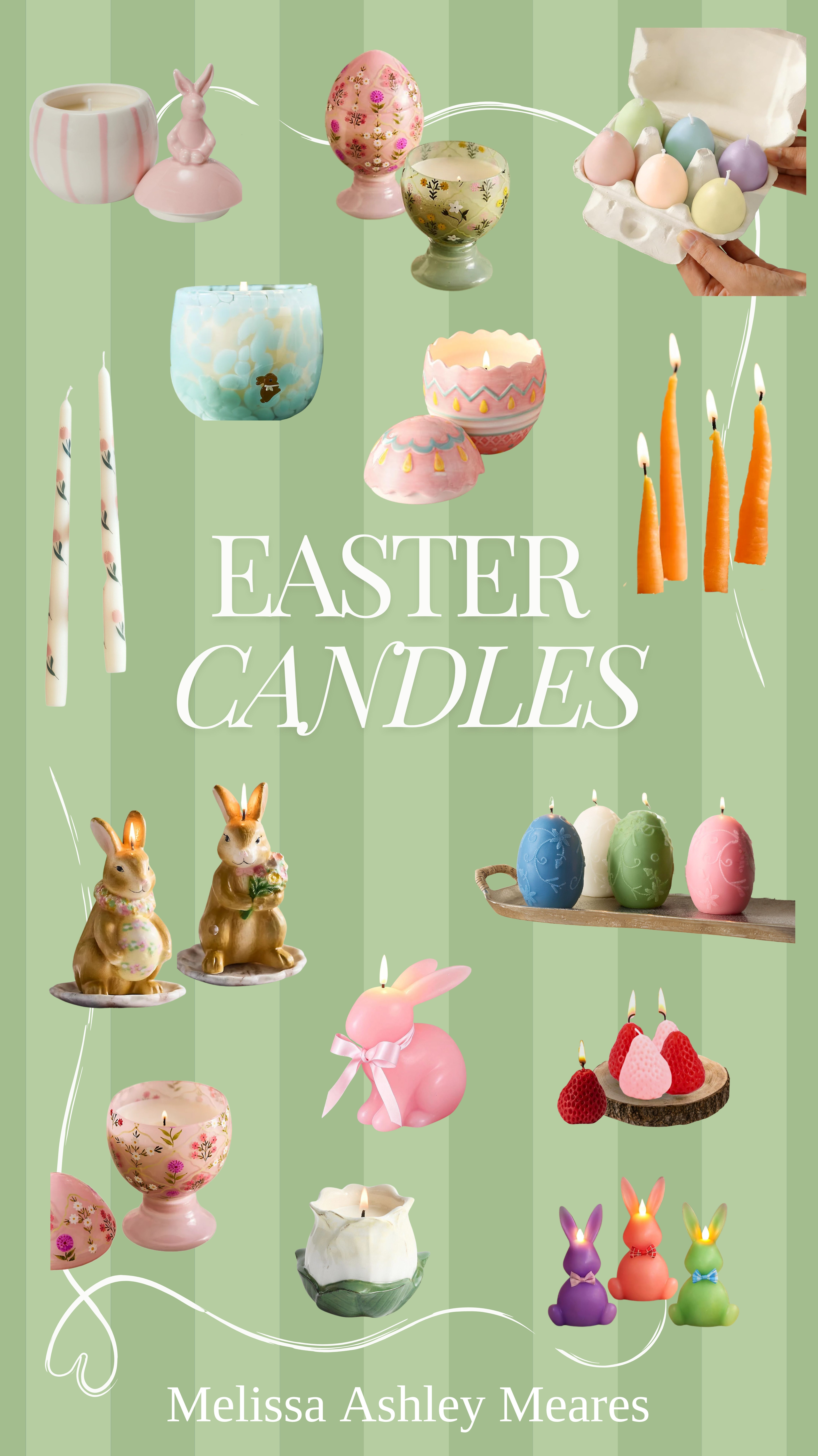 Easter candles 🐰🕯️

The cutest little way to add a touch of spring — soft colors, fun shapes, and pieces that feel festive without being over the top.

spring candles, anthropologie candles, anthro candles, jar xandles, taper xandles, easter egg candles, bunny candles, fruit candles, raspberry candles, carrot candles

#EasterDecor #SpringDecor #CozyHome #LTKHome 

 #LTKmomlife #LTKSeasonal #LTKKids