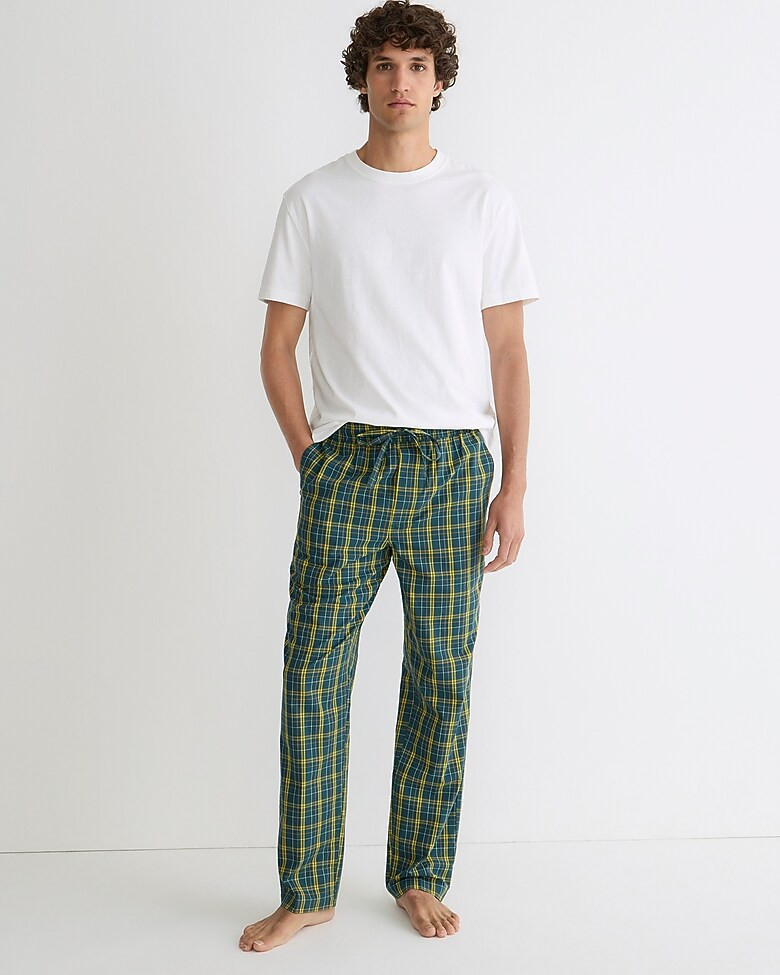 Pajama pant in cotton poplin | J. Crew US