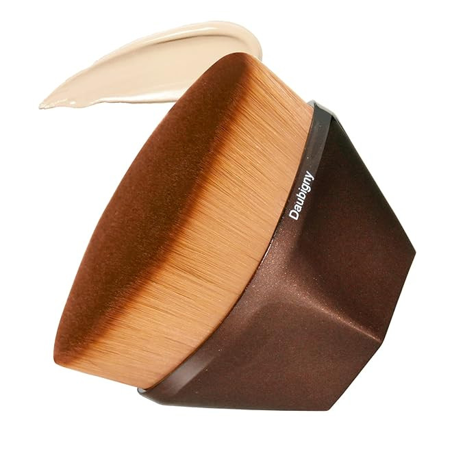 Foundation Makeup Brush Flat Top Kabuki Hexagon Face Blush Liquid Powder Foundation Brush for Ble... | Amazon (US)
