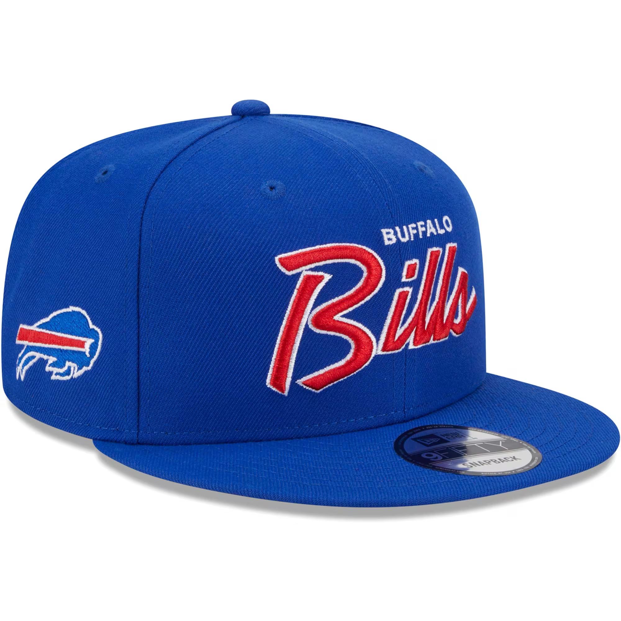 Buffalo Bills New Era Main Script 9FIFTY Snapback Hat - Royal | Fanatics
