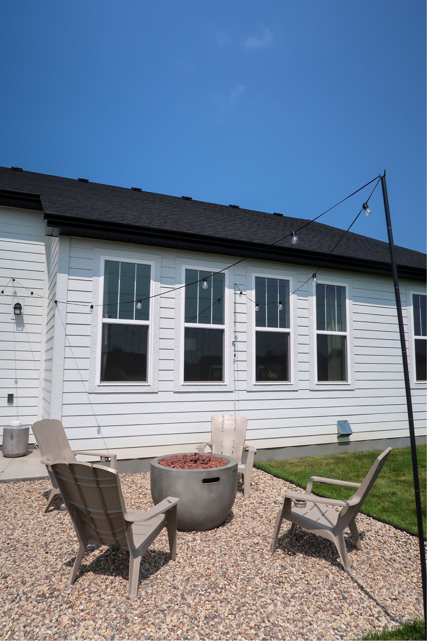 Our backyard fire pit from #target 🤍

#LTKhome #LTKSeasonal #LTKsalealert