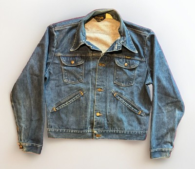 VTG Early 80s Wrangler 124MJ Denim Jacket USA Made Western No-Fault Excellent | eBay | eBay US