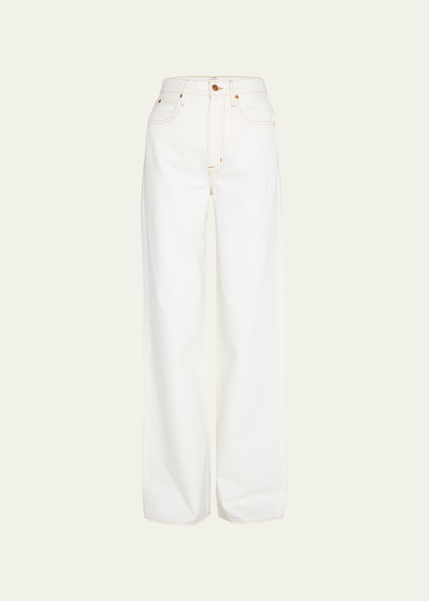 SLVRLAKE Eva High Rise Wide-Leg Jeans | Bergdorf Goodman