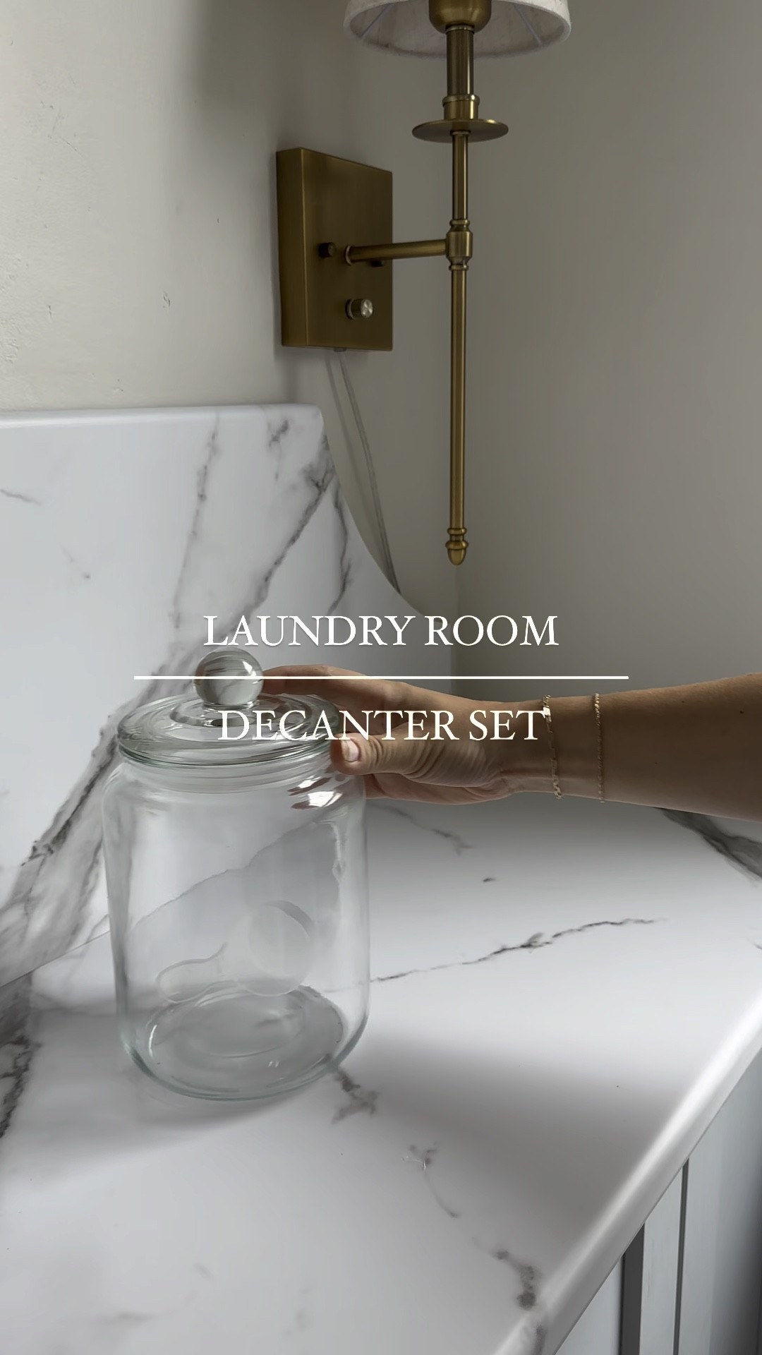 The best glass jar set from Amazon that I used for our laundry room, and my  must have items to make your laundry smell amazing and look sparkly clean ✨


#LTKVideo #LTKFindsUnder50 #LTKHome