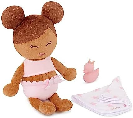 LullaBaby – 14-Inch Bath Doll – Olive Skintone & Light Brown Hair Baby Girl Dollwith Accessor... | Amazon (CA)