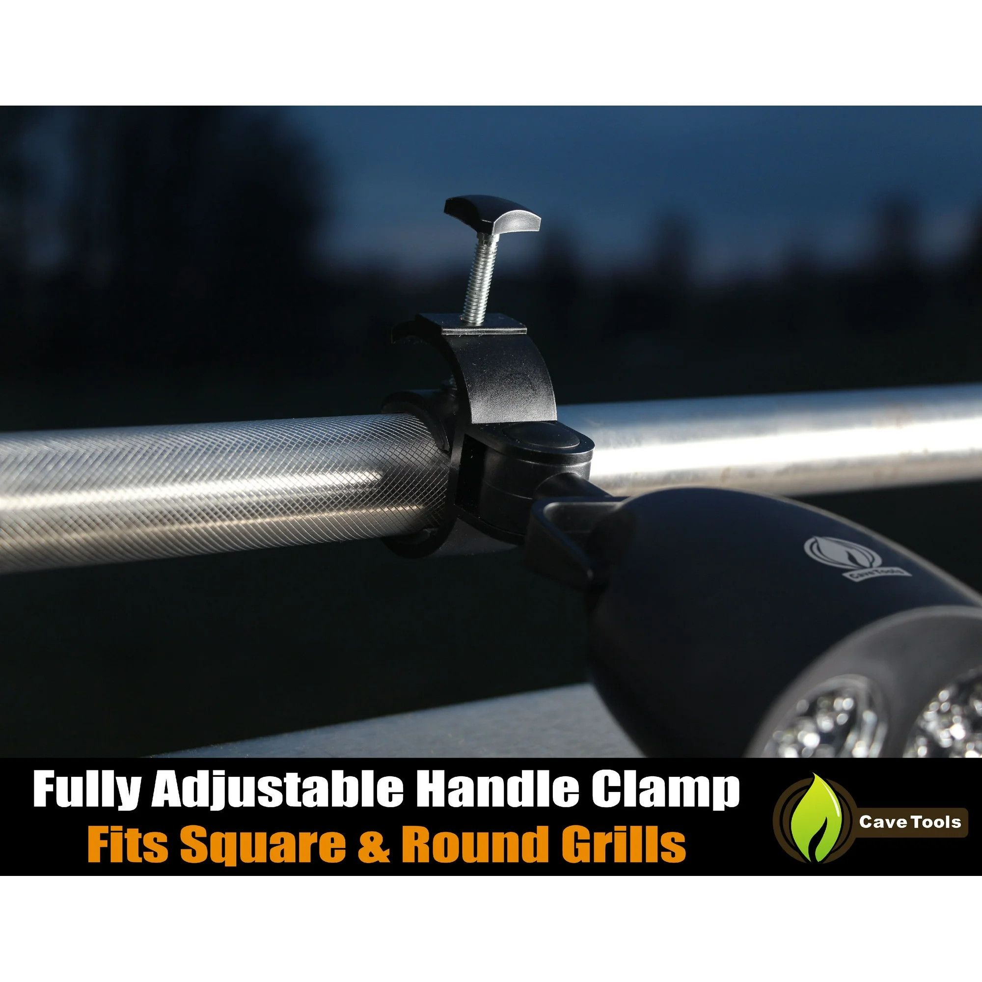 Barbecue Grill Light - Luxurious Gift Box - Upgraded Handle Mount Fits Round & Square Bars on any... | Walmart (US)