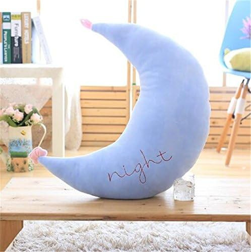 Winkle Star Moon and Smiling Cloud Accent Plush Pillows Stuffed Toys (Blue Moon) | Amazon (US)