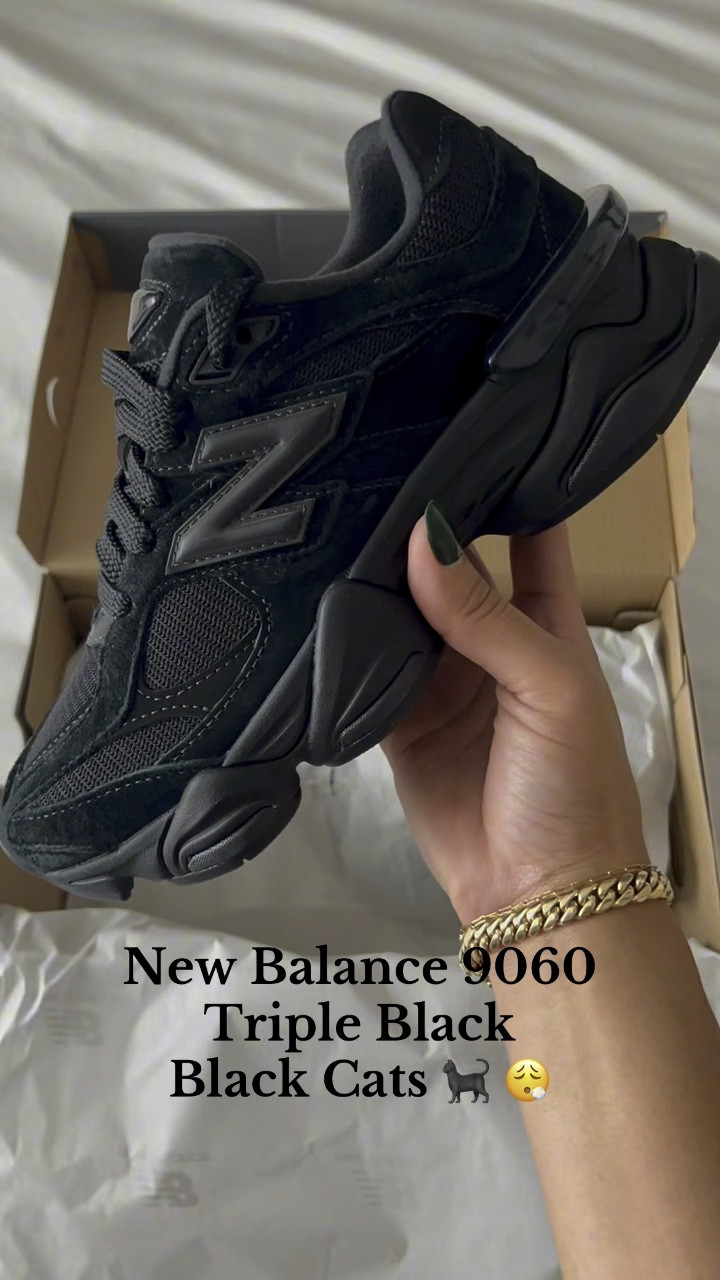 New Balance 9070 Triple Black 🐈‍⬛

#LTKShoeCrush #LTKStyleTip #LTKWatchNow