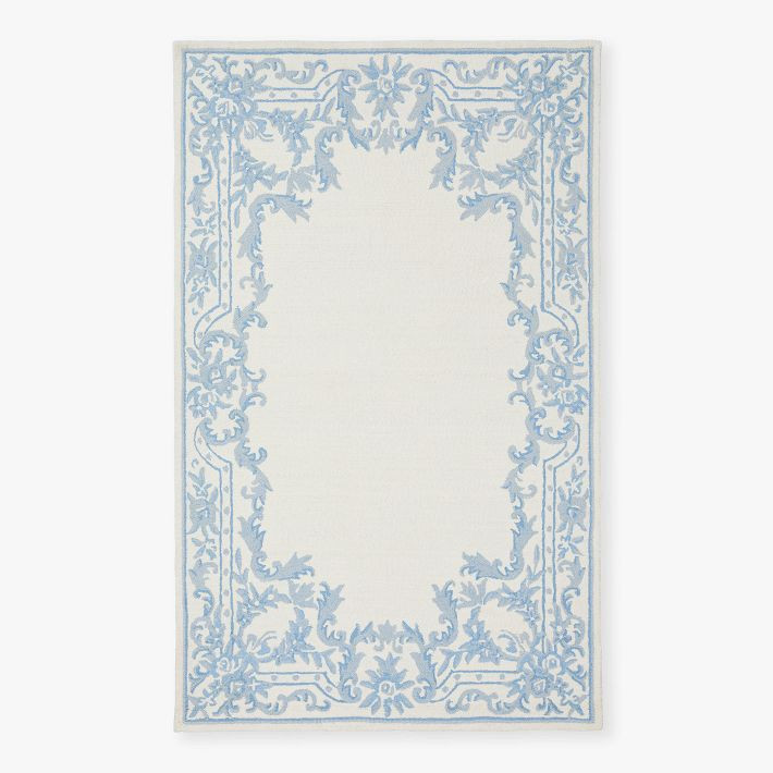 LoveShackFancy Ornate Border Rug | Pottery Barn Teen