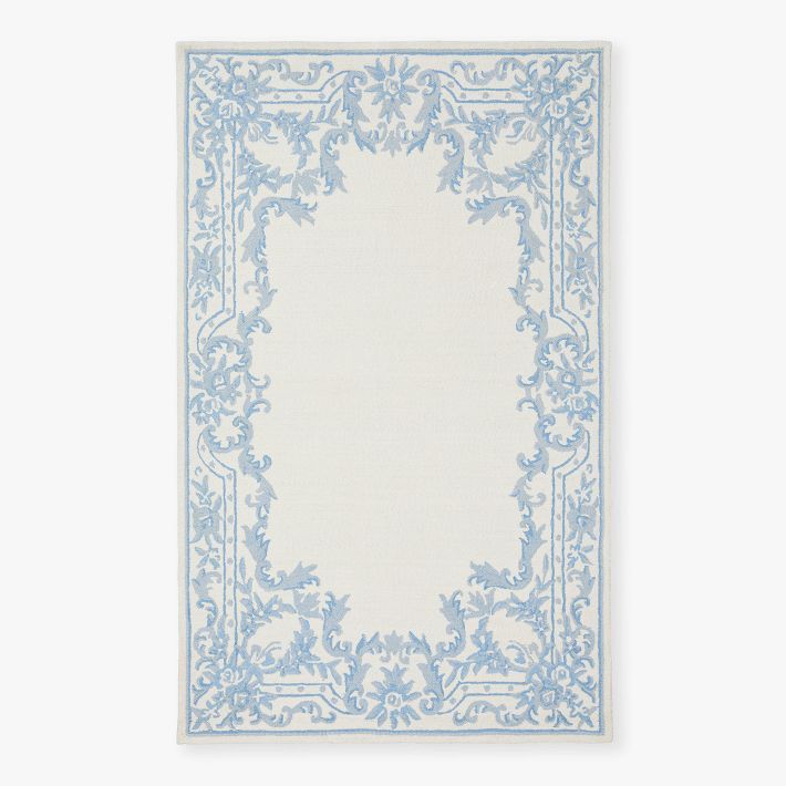 LoveShackFancy Ornate Border Rug | Pottery Barn Teen