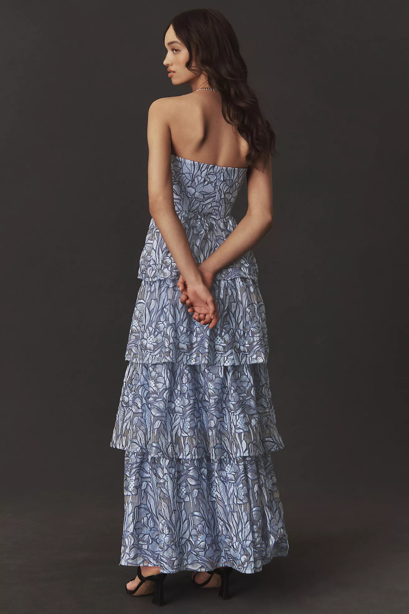 Dress The Population Aubriella Strapless Dress | Anthropologie (US)