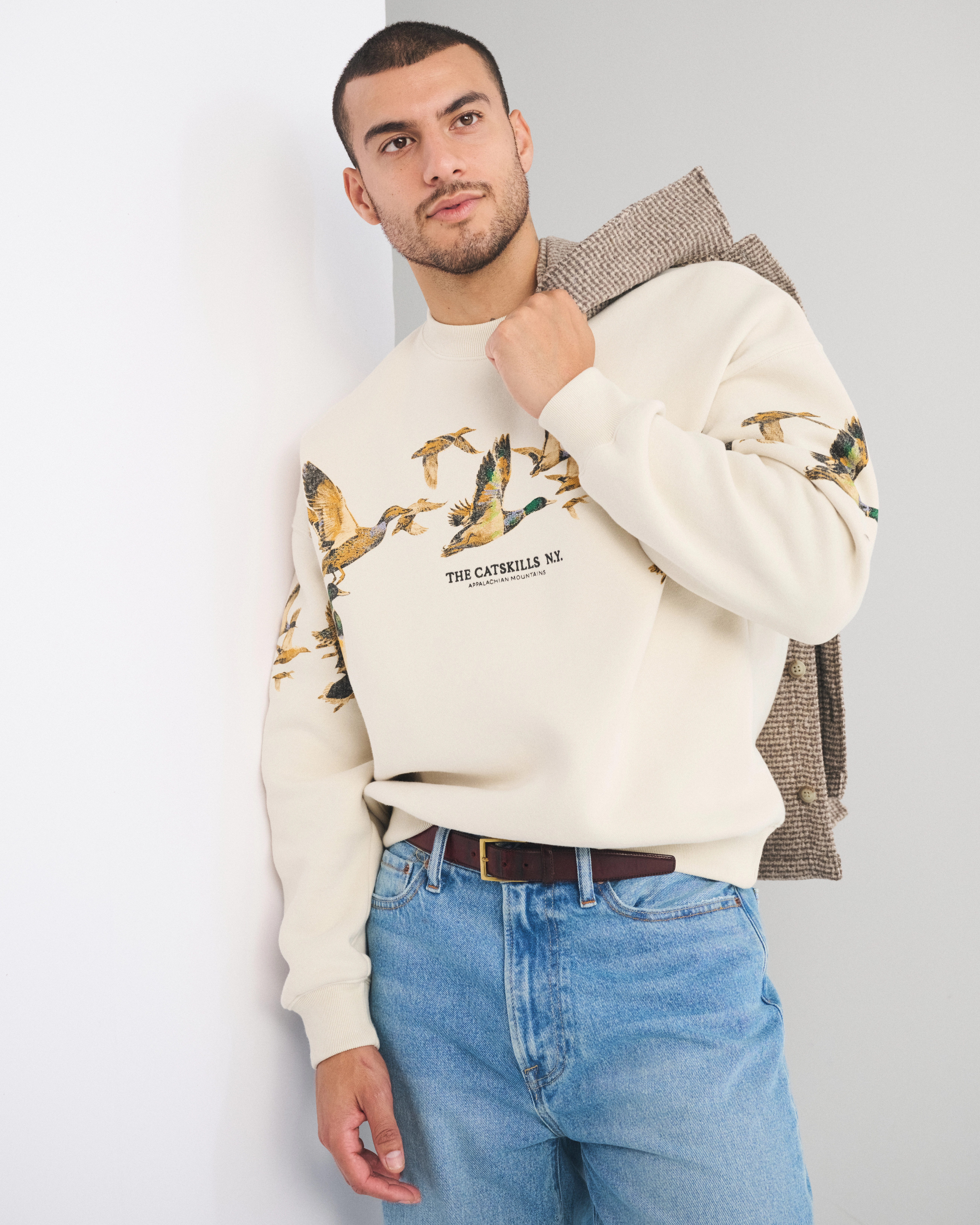 Countryside Graphic Crew Sweatshirt | Abercrombie & Fitch (US)