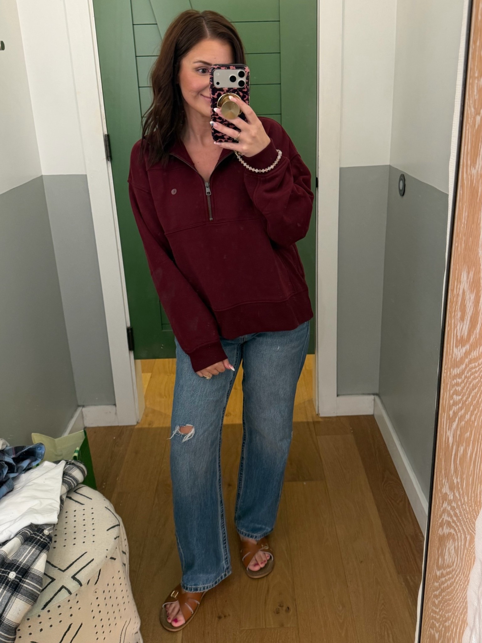 Fall outfit!
Top is a small 
Jeans are the best fitting jeans ever!
Wearing size 2short

#LTKPetite