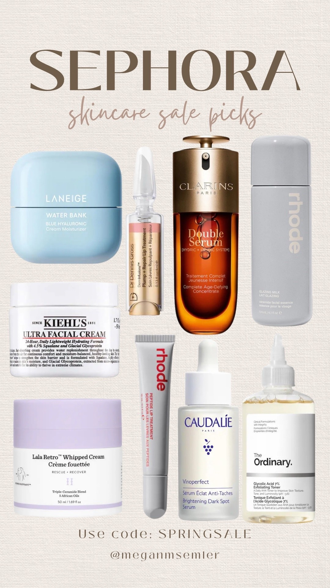 Sephora spring sale skincare picks—use code SPRINGSALE

#LTKSeasonal #LTKSaleAlert #LTKBeauty
