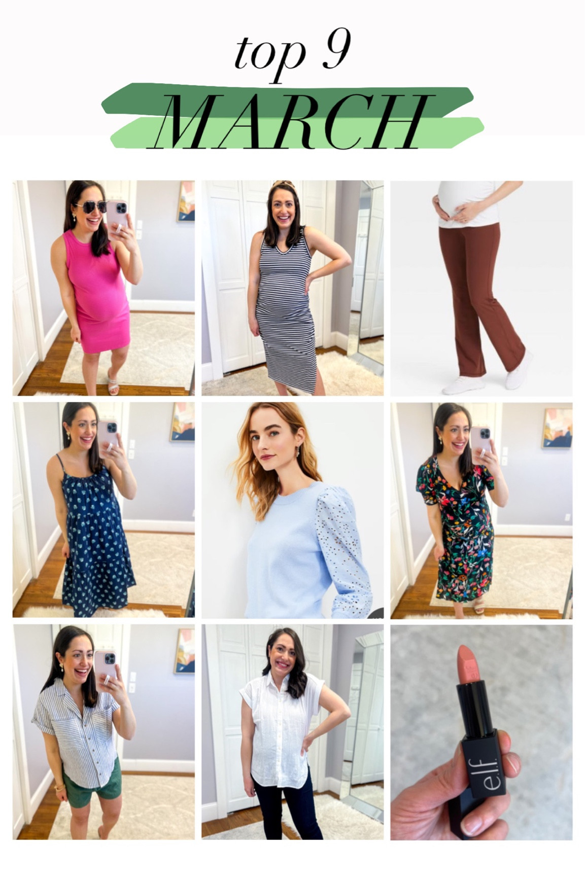 Top 9 best sellers on March 