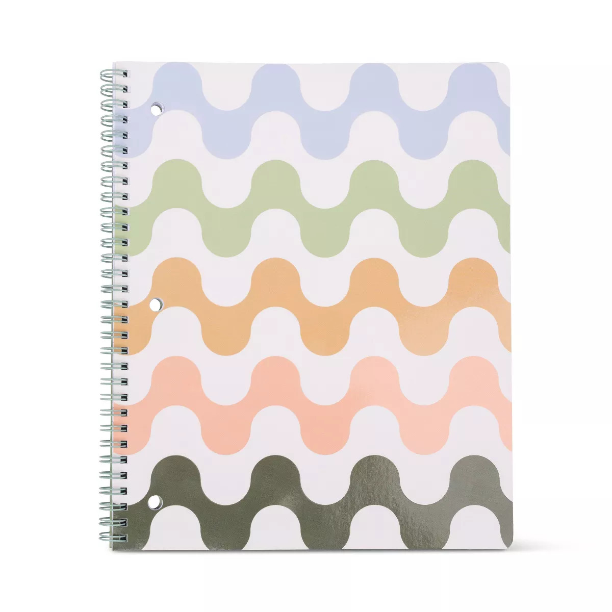 DesignWorks Ink Twin Wire One Subject Notebook Color Vibrations, School Supplies | Target