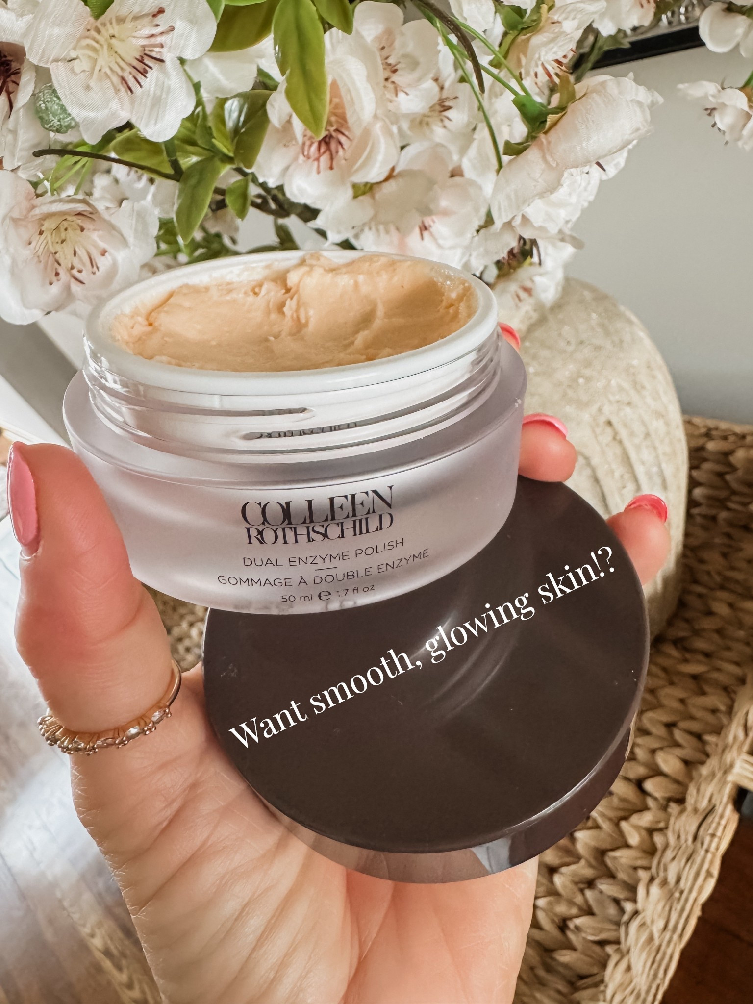 20% off code: twopeas20
This Dual enzyme polish is a new favorite of mine. Exfoliates, brightens and softens. 
Looking for a top rated cleanser? Grab the Radiant cleansing balm. 
@ColleenRothschild #crpartner