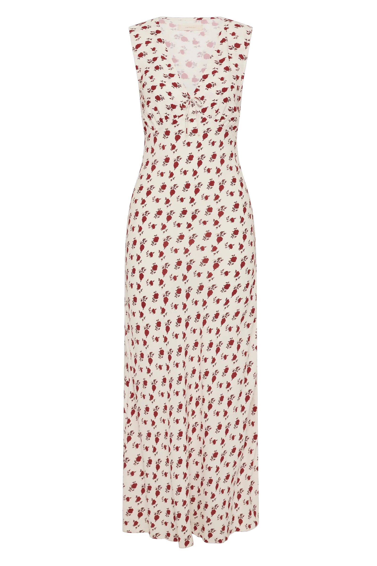 Josephine Maxi Dress Hazy Rose Deep Red | Faithfull (AU)