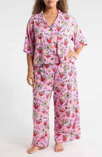 Printfresh Wildest Dreams Satin Pajamas | Nordstromrack | Nordstrom Rack