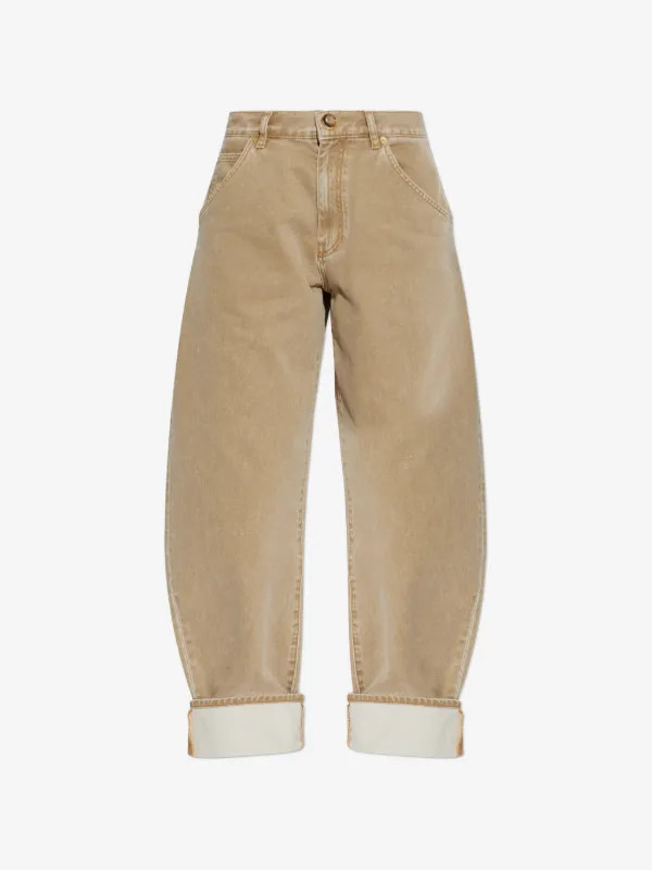 Khris cuffed jeans | Farfetch Global