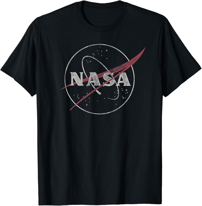 NASA Distressed Nasa Bug Logo T-Shirt | Amazon (US)