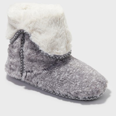 Women's Dearfoams Bootie Slippers | Target