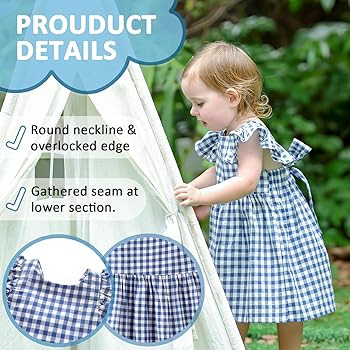 Zanie Kids Easter Dresses for Girls Baby Girl Summer Dress Playwear Family Photo Outfits | Amazon (US)