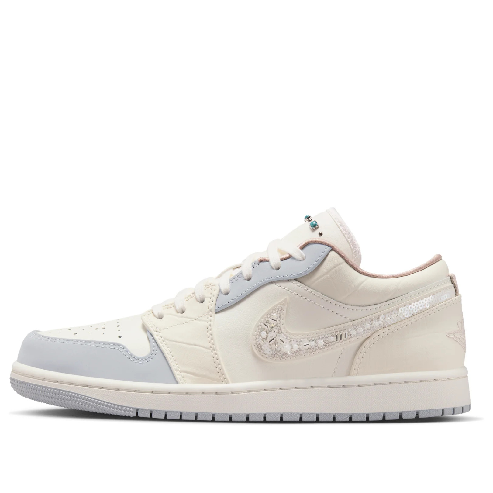 Jordan(WMNS) Air Jordan 1 Low 'Sail Soft Pearl' | KICKS CREW
