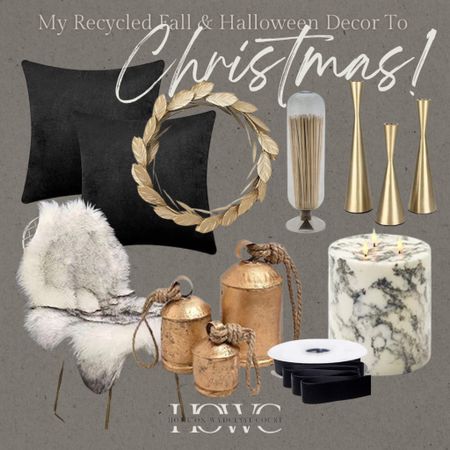 Who said you can’t use pieces that are transitional into other seasons?! I like to  coordinate my decor colors throughout multiple seasons so that I can recycle looks, save money, and save space in storage! #ltkchristmas #ltkfall #amazon #amazonhome #amazonholiday #amazonhalloween #amazonfall #founditonamazon #anazonfinds #amazondeals #goldbells #christmasdecor #halloweendecor #falldecor #seasonaldecor

#LTKHoliday #LTKHalloween #LTKSeasonal