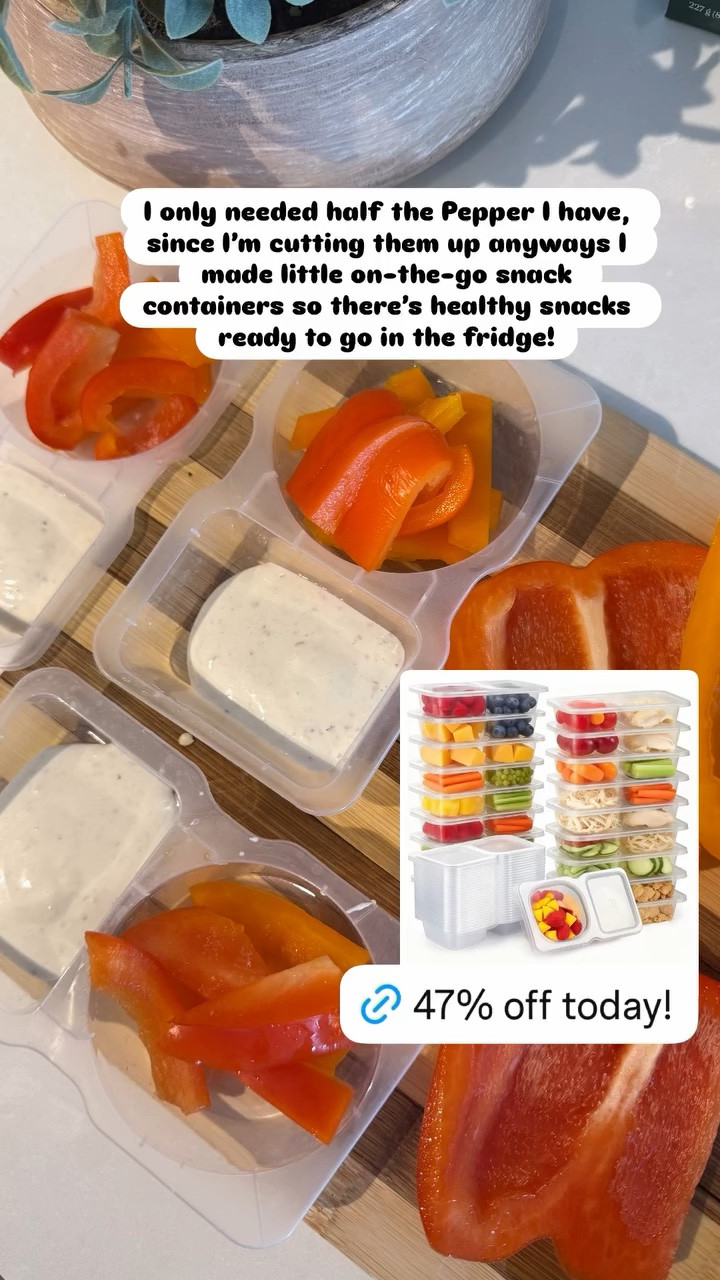 The best Amazon snack containers! On major sale right now!

#LTKcanada #LTKsummer #LTKhome