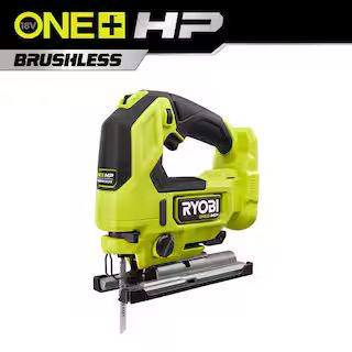 RYOBI ONE+ HP 18V Brushless Cordless Jig Saw (Tool Only) PBLJS01B - The Home Depot | The Home Depot