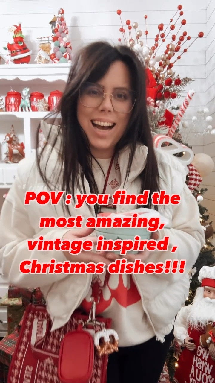 Vintage inspired Christmas bowls! 

#LTKGiftGuide #LTKHome #LTKHoliday