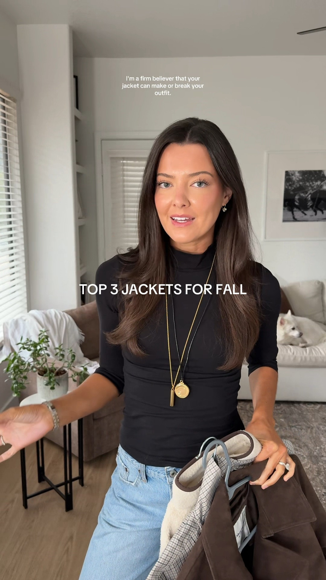 Top 3 jackets for fall! I am 5’7” wearing small at aritzia and XS at Abercrombie!
