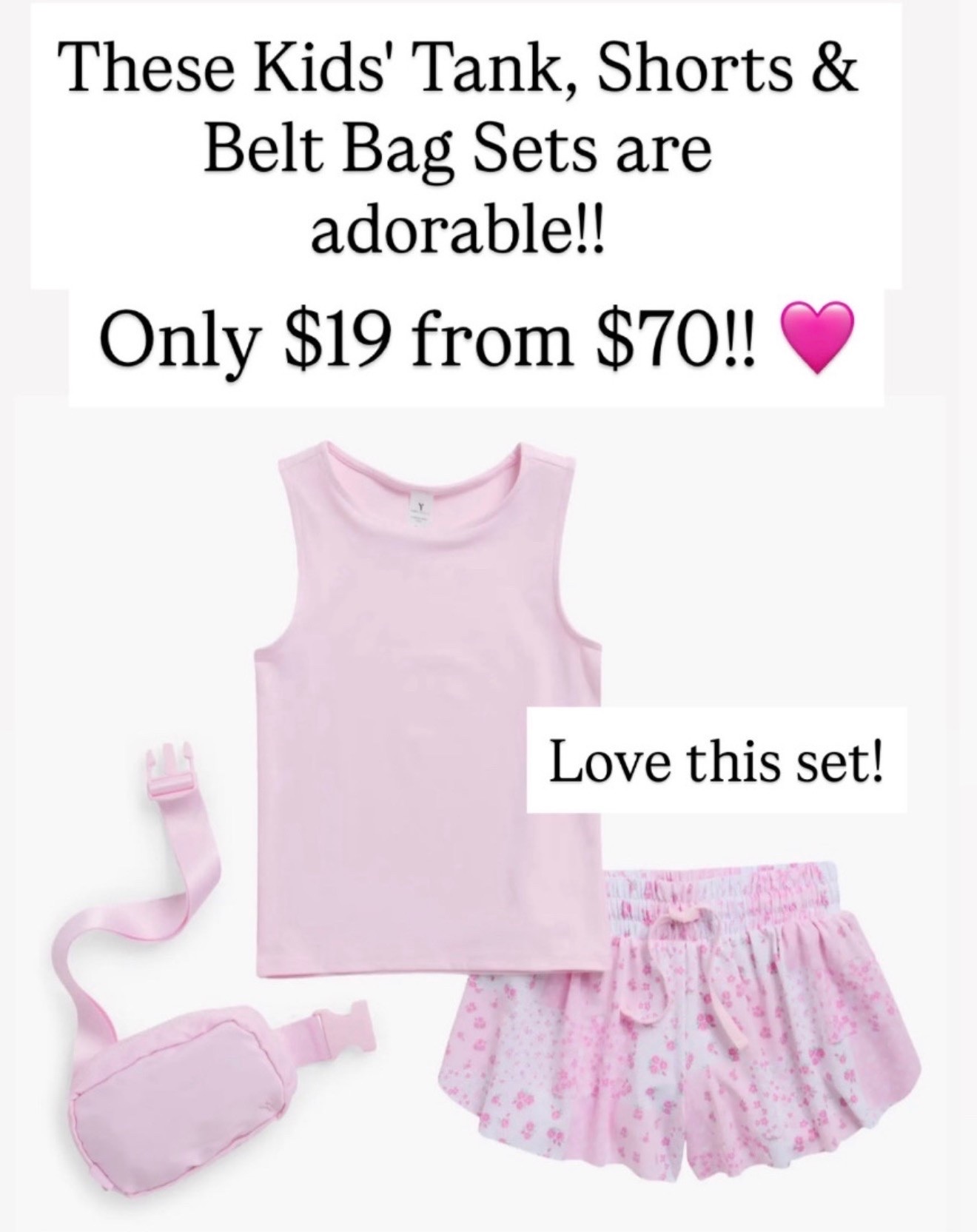 These sets for girls were only $19 from $70 right now

#LTKKids #LTKSaleAlert