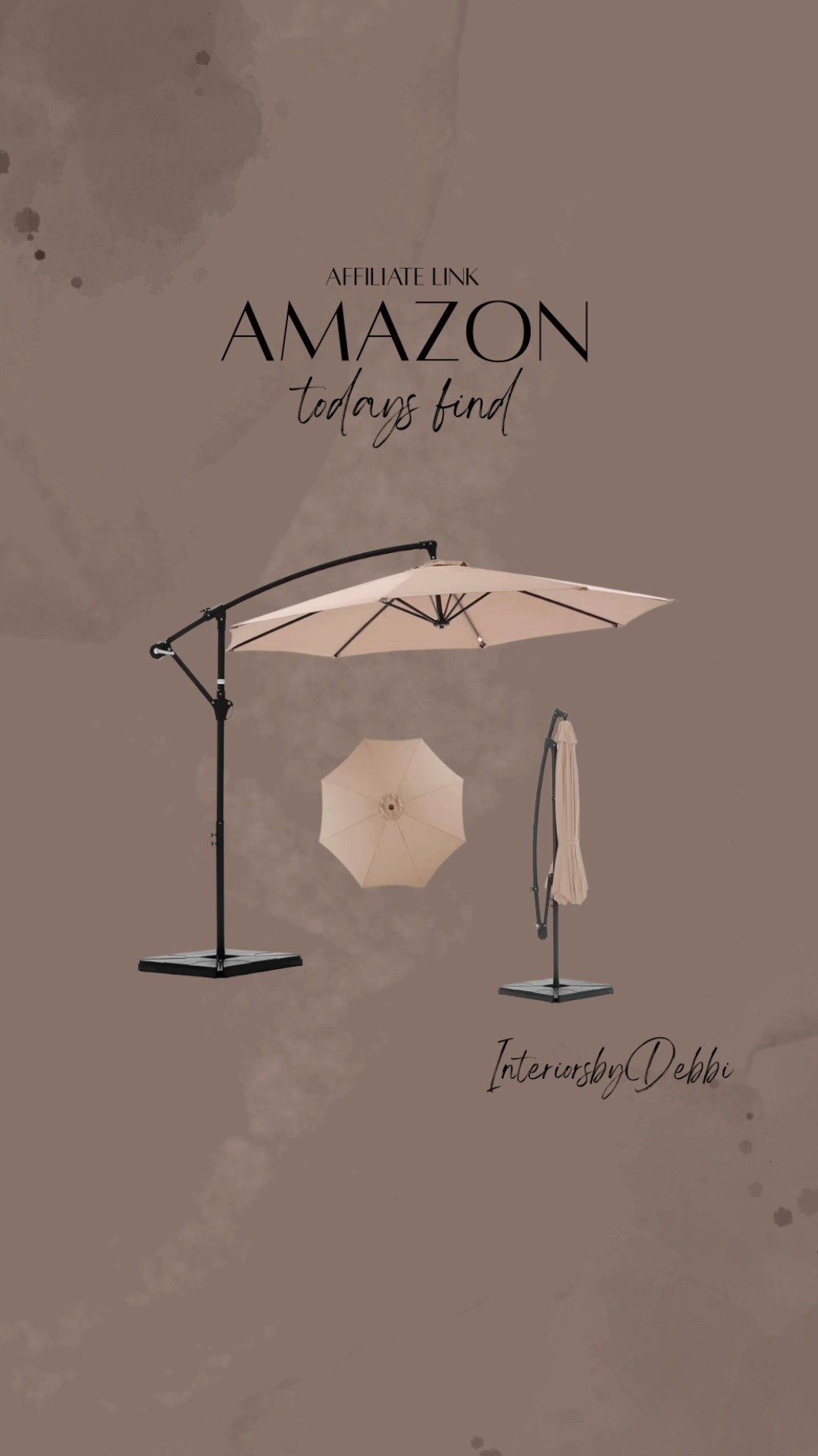 Amazing Find
Outdoor umbrella, transitional home, modern decor, amazon find, amazon home, target home decor, mcgee and co, studio mcgee, amazon must have, pottery. barn, Walmart finds, affordable decor, home styling, budget friendly, accessories, neutral decor, home finds, buy new arrival, coming soon, sale alert, high end look for less, Amazon favorites, Target finds, cozy, modern, earthy, transitional, luxe, romantic, home decor, budget friendly decor #amazonhome

#LTKSeasonal #LTKHome