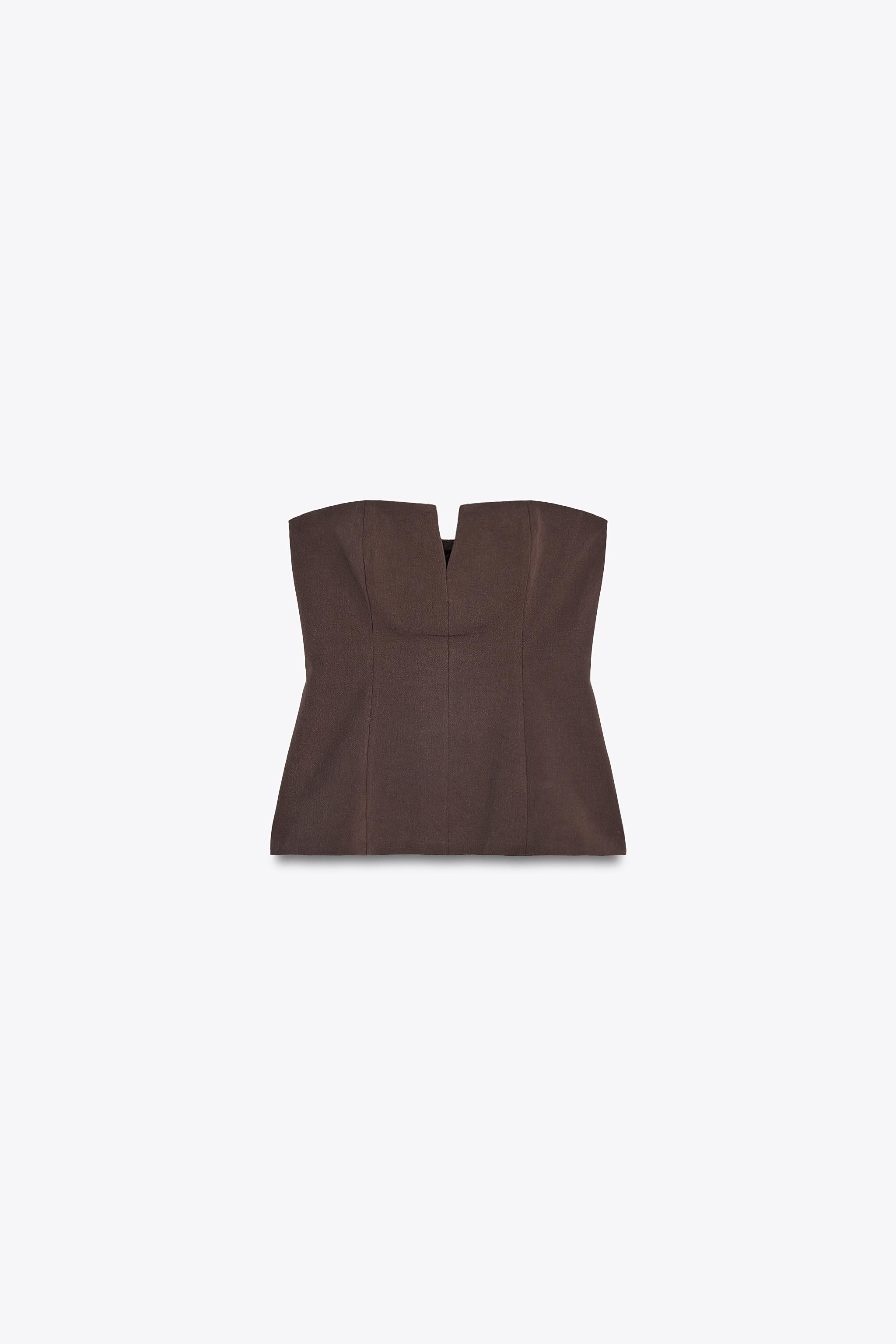 STRAPLESS TOP | Zara US