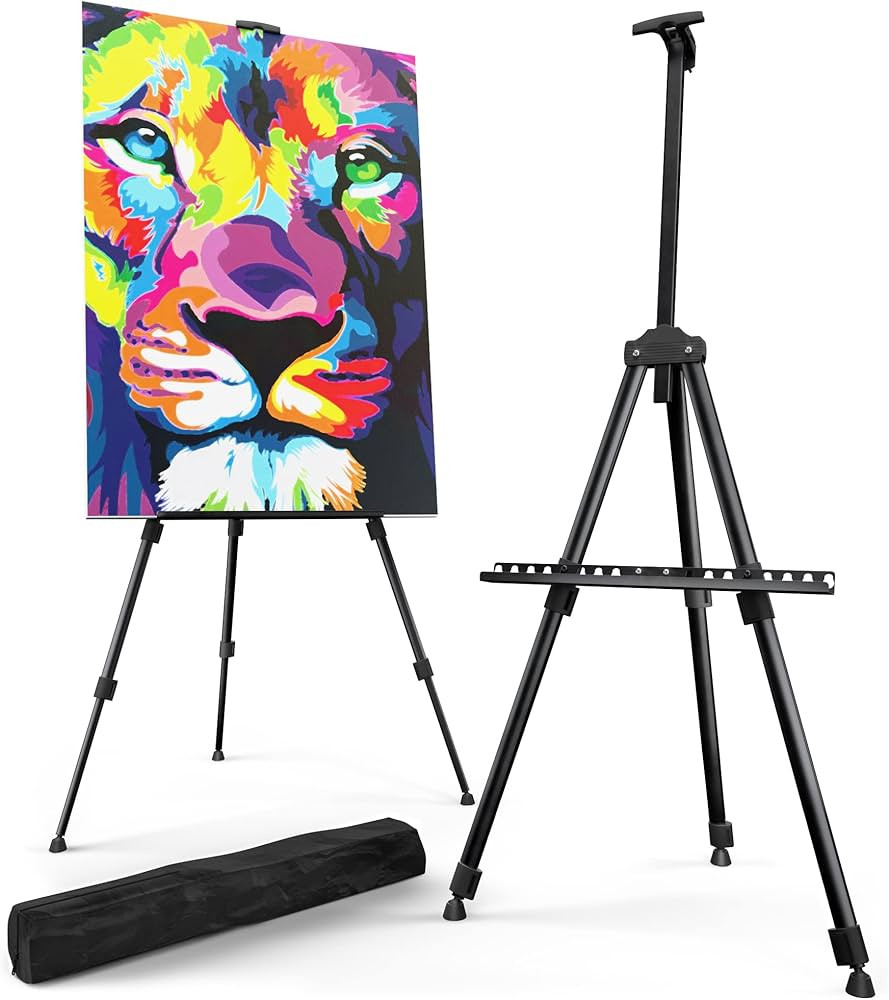Portable Artist Easel Stand - Adjustable Height Painting Easel with Bag - Table Top Art Drawing E... | Amazon (US)
