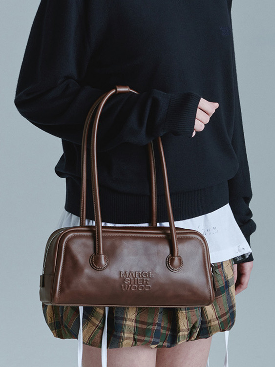 Soft Hobo Bag_Washed Brown Pull-Up | W Concept (US)